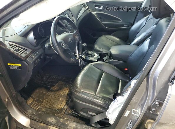 5XYZUDLB4GG321754 2016 HYUNDAI SANTA Gray 