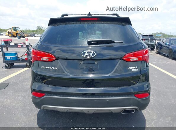 5XYZUDLB4GG372753 2016 HYUNDAI SANTA FE SPORT Black 