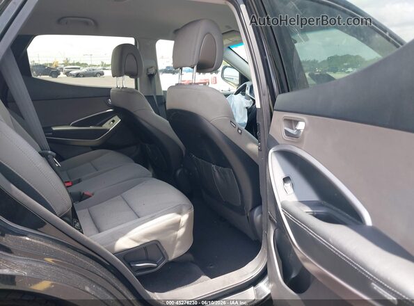 5XYZUDLB4GG372753 2016 HYUNDAI SANTA FE SPORT Black Widok naklejki z numerem VIN