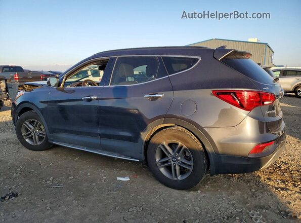 5XYZUDLB4HG444889 2017 HYUNDAI SANTA Charcoal Trasero izquierdo