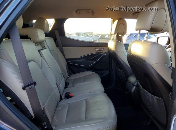 5XYZUDLB4HG444889 2017 HYUNDAI SANTA Charcoal Vista de los asientos traseros