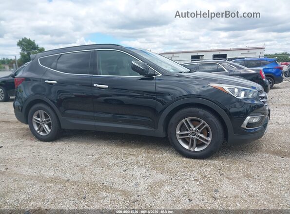 5XYZUDLB4HG478606 2017 HYUNDAI SANTA FE SPORT Black 