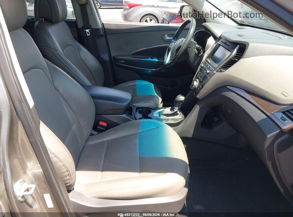 5XYZUDLB5HG445243 2017 HYUNDAI SANTA FE SPORT Gray Սալոնի դիմացի տեսք