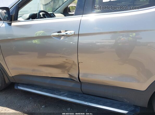5XYZUDLB5HG445243 2017 HYUNDAI SANTA FE SPORT Gray Դիմացի տեսք