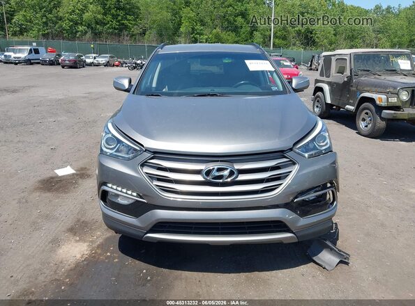 5XYZUDLB5HG445243 2017 HYUNDAI SANTA FE SPORT Gray Սարքավորումների վահանակի տեսք