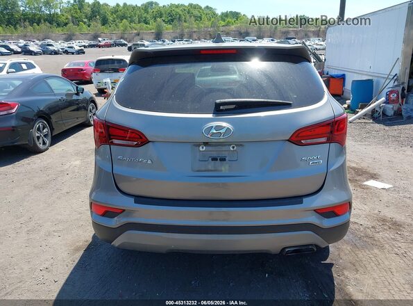 5XYZUDLB5HG445243 2017 HYUNDAI SANTA FE SPORT Gray 