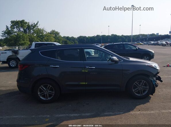 5XYZUDLB5HG480347 2017 HYUNDAI SANTA FE SPORT Gray Սալոնի հետևի տեսք