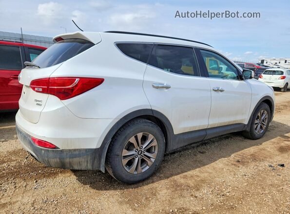 5XYZUDLB6GG350771 2016 HYUNDAI SANTA White 