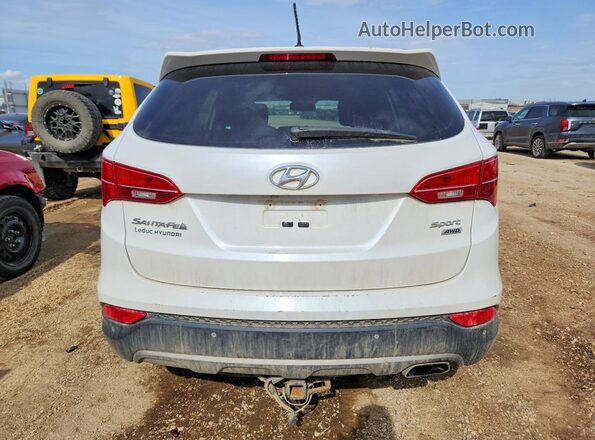 5XYZUDLB6GG350771 2016 HYUNDAI SANTA White 
