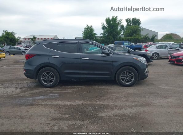 5XYZUDLB6HG384694 2017 HYUNDAI SANTA FE SPORT Серый Вид задней части салона