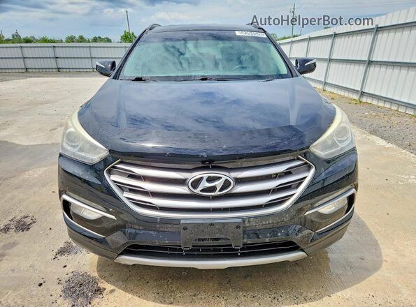 5XYZUDLB6HG414499 2017 HYUNDAI SANTA Black Vista frontal