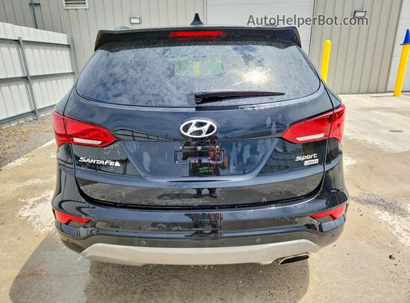 5XYZUDLB6HG414499 2017 HYUNDAI SANTA Black Vista trasera