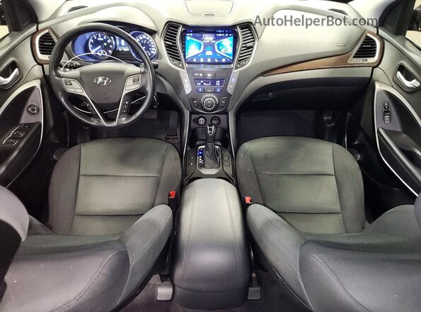 5XYZUDLB6HG414499 2017 HYUNDAI SANTA Black Vista del salpicadero