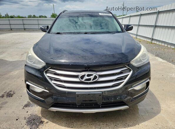 5XYZUDLB6HG414499 2017 HYUNDAI SANTA Black 