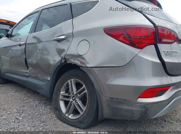 5XYZUDLB6JG535846 2018 HYUNDAI SANTA FE SPORT Silver Vista frontal