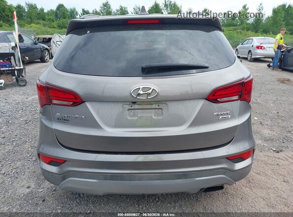 5XYZUDLB6JG535846 2018 HYUNDAI SANTA FE SPORT Silver 