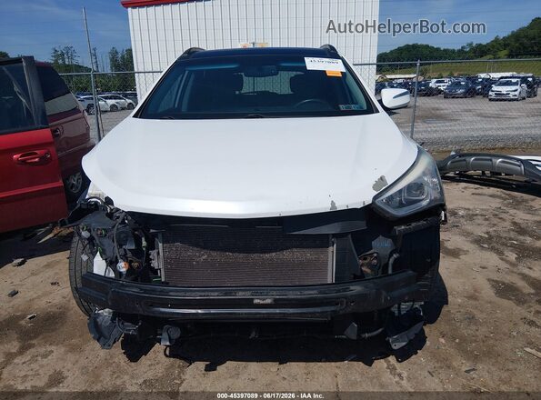 5XYZUDLB7GG325085 2016 HYUNDAI SANTA FE SPORT White Rear interior view