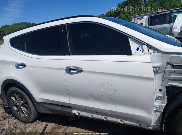 5XYZUDLB7GG325085 2016 HYUNDAI SANTA FE SPORT White 360 interior view