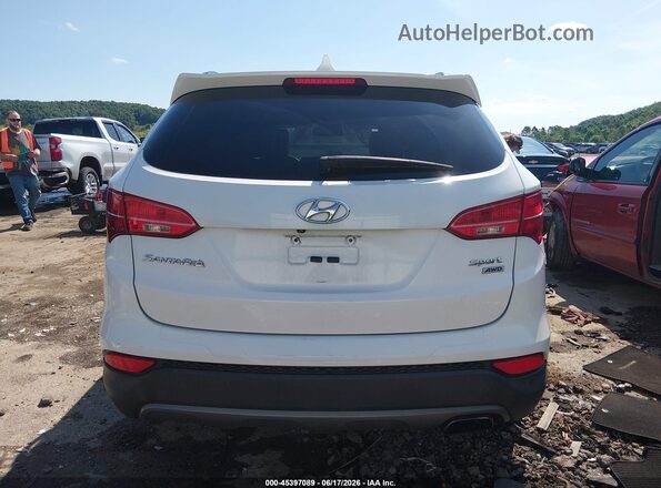 5XYZUDLB7GG325085 2016 HYUNDAI SANTA FE SPORT White 