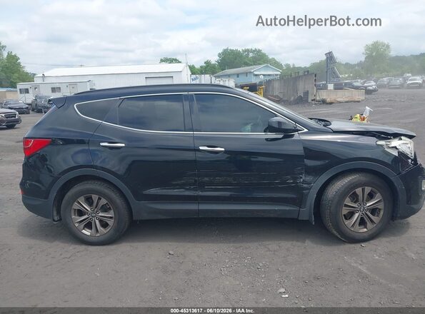 5XYZUDLB7GG355123 2016 HYUNDAI SANTA FE SPORT Black Вид задньої частини салону