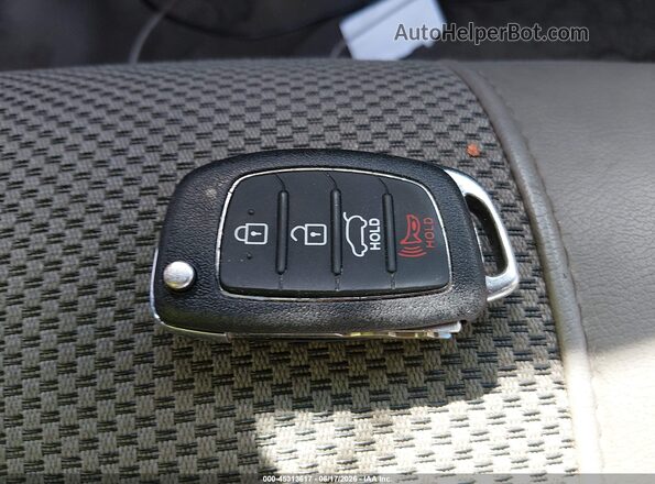 5XYZUDLB7GG355123 2016 HYUNDAI SANTA FE SPORT Black Вид панелі приладів