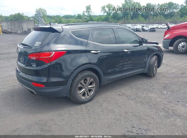 5XYZUDLB7GG355123 2016 HYUNDAI SANTA FE SPORT Black Задня права чверть