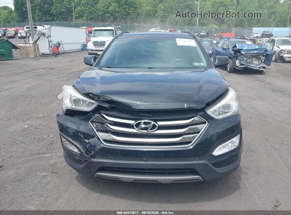 5XYZUDLB7GG355123 2016 HYUNDAI SANTA FE SPORT Black Вид щитка приладів