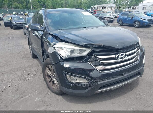 5XYZUDLB7GG355123 2016 HYUNDAI SANTA FE SPORT Black 