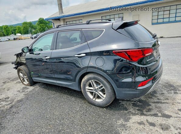 5XYZUDLB7HG400966 2017 HYUNDAI SANTA Black უკანა მარცხენა
