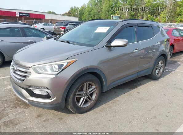 5XYZUDLB7HG406914 2017 HYUNDAI SANTA FE SPORT Gray წინა მარცხენა ხედი სამი მეოთხედიდან
