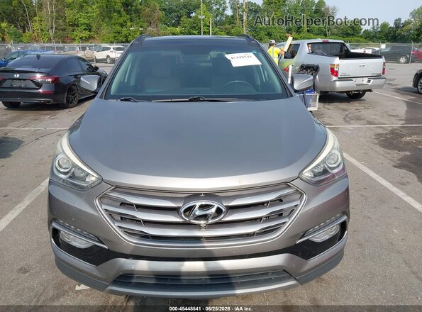 5XYZUDLB7HG406914 2017 HYUNDAI SANTA FE SPORT Gray ხელსაწყოთა პანელის ხედი