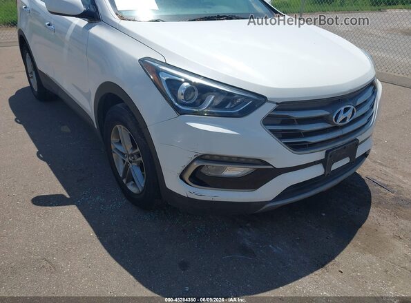 5XYZUDLB7HG417296 2017 HYUNDAI SANTA FE SPORT White Vista frontal