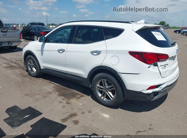 5XYZUDLB7HG417296 2017 HYUNDAI SANTA FE SPORT White Trasero izquierdo