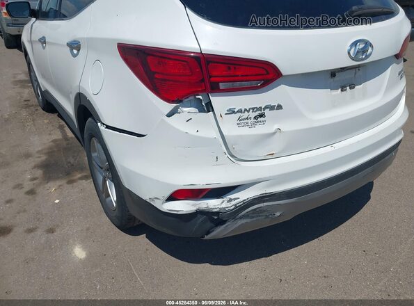 5XYZUDLB7HG417296 2017 HYUNDAI SANTA FE SPORT White 