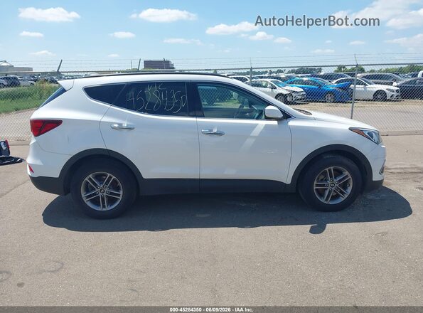 5XYZUDLB7HG417296 2017 HYUNDAI SANTA FE SPORT White Vista del cuadro de instrumentos