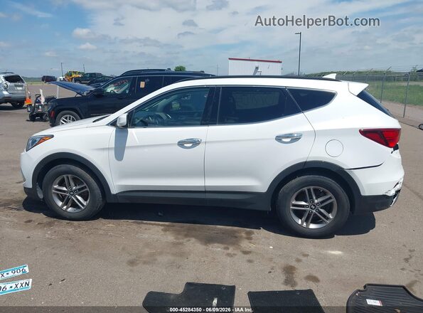 5XYZUDLB7HG417296 2017 HYUNDAI SANTA FE SPORT White Vista interior trasera