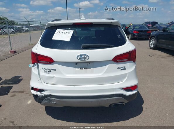 5XYZUDLB7HG417296 2017 HYUNDAI SANTA FE SPORT White 