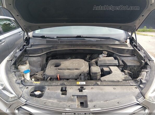 5XYZUDLB7HG418528 2017 HYUNDAI SANTA FE SPORT Gray Widok z tyłu