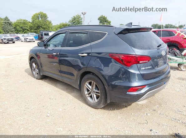 5XYZUDLB7HG430405 2017 HYUNDAI SANTA FE SPORT Blue უკანა მარცხენა