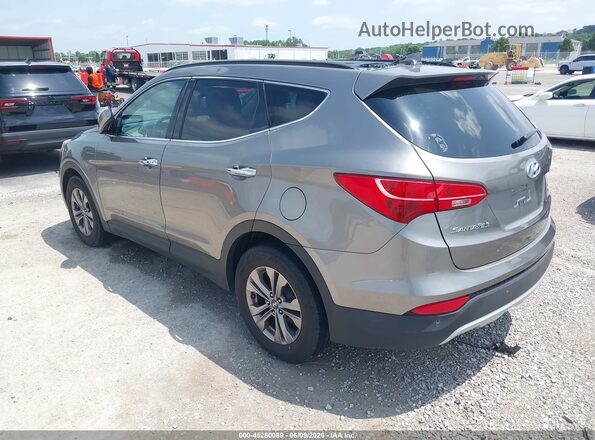 5XYZUDLB8GG362100 2016 HYUNDAI SANTA FE SPORT Серый Задняя левая четверть