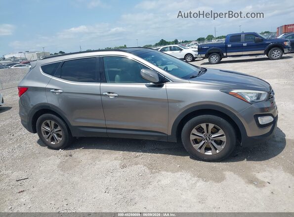 5XYZUDLB8GG362100 2016 HYUNDAI SANTA FE SPORT Серый Вид задней части салона