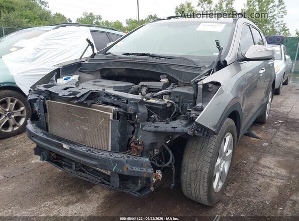 5XYZUDLB8HG427190 2017 HYUNDAI SANTA FE SPORT Gray Front view