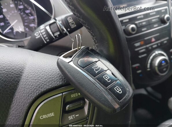 5XYZUDLB8HG427190 2017 HYUNDAI SANTA FE SPORT Gray Dashboard view