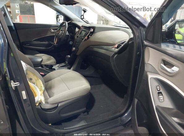 5XYZUDLB9GG315903 2016 HYUNDAI SANTA FE SPORT Navy Սալոնի դիմացի տեսք