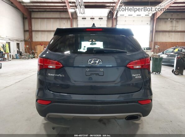 5XYZUDLB9GG315903 2016 HYUNDAI SANTA FE SPORT Navy 