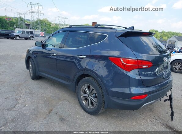 5XYZUDLB9GG317053 2016 HYUNDAI SANTA FE SPORT Blue Tył lewy