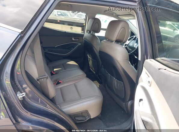 5XYZUDLB9GG317053 2016 HYUNDAI SANTA FE SPORT Blue Widok naklejki z numerem VIN