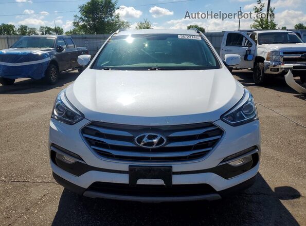 5XYZUDLB9JG547571 2018 HYUNDAI SANTA White წინა ხედი