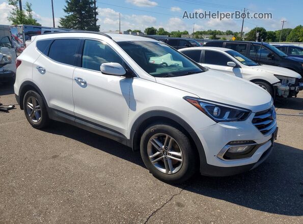 5XYZUDLB9JG547571 2018 HYUNDAI SANTA White წინა მარჯვენა