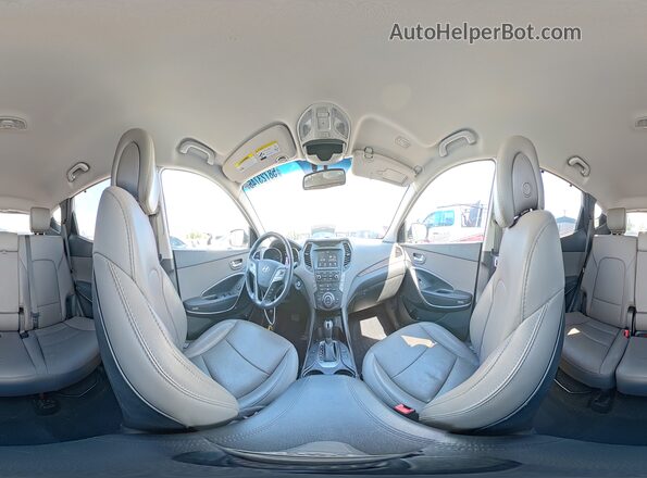 5XYZUDLB9JG547571 2018 HYUNDAI SANTA White 